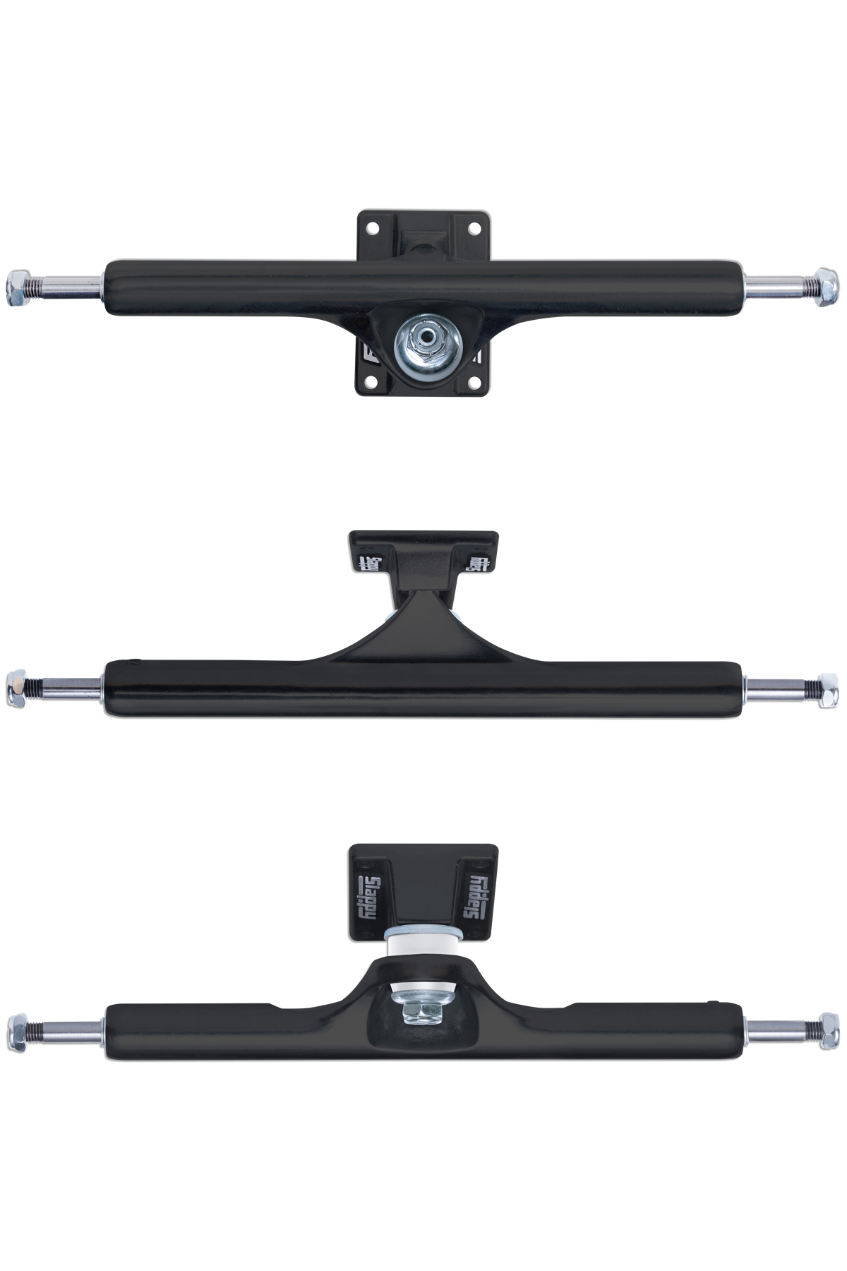 ST1 Hollow Trucks - Matte Black 13"