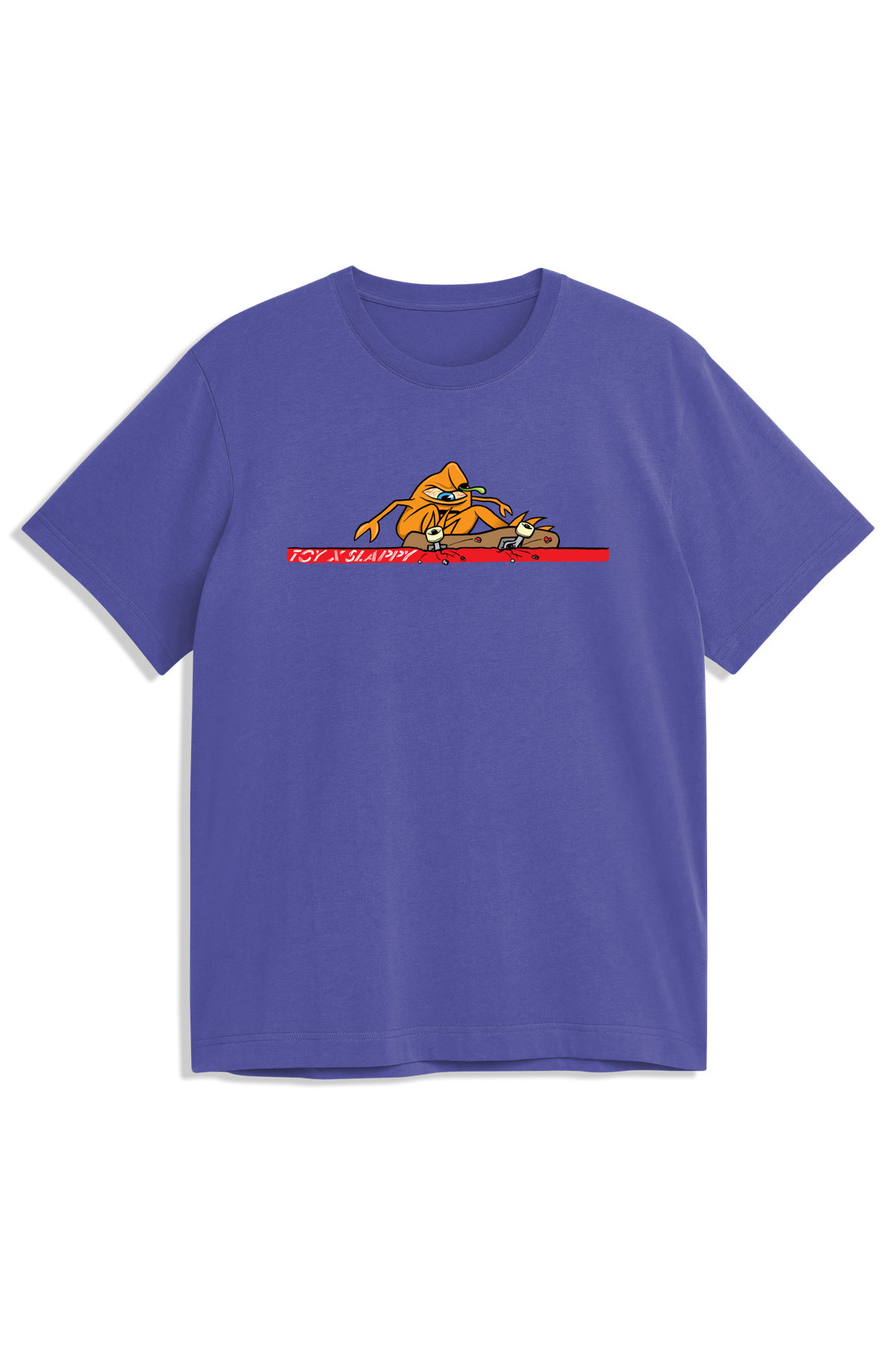 Toy X Slappy S/S Tee - Lilac – Slappy Trucks