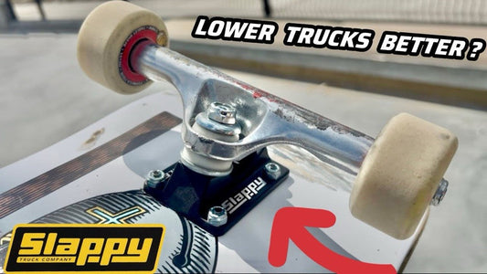 Trying Slappy "LOW Profile" Trucks: Skateboard Setup Test & Review