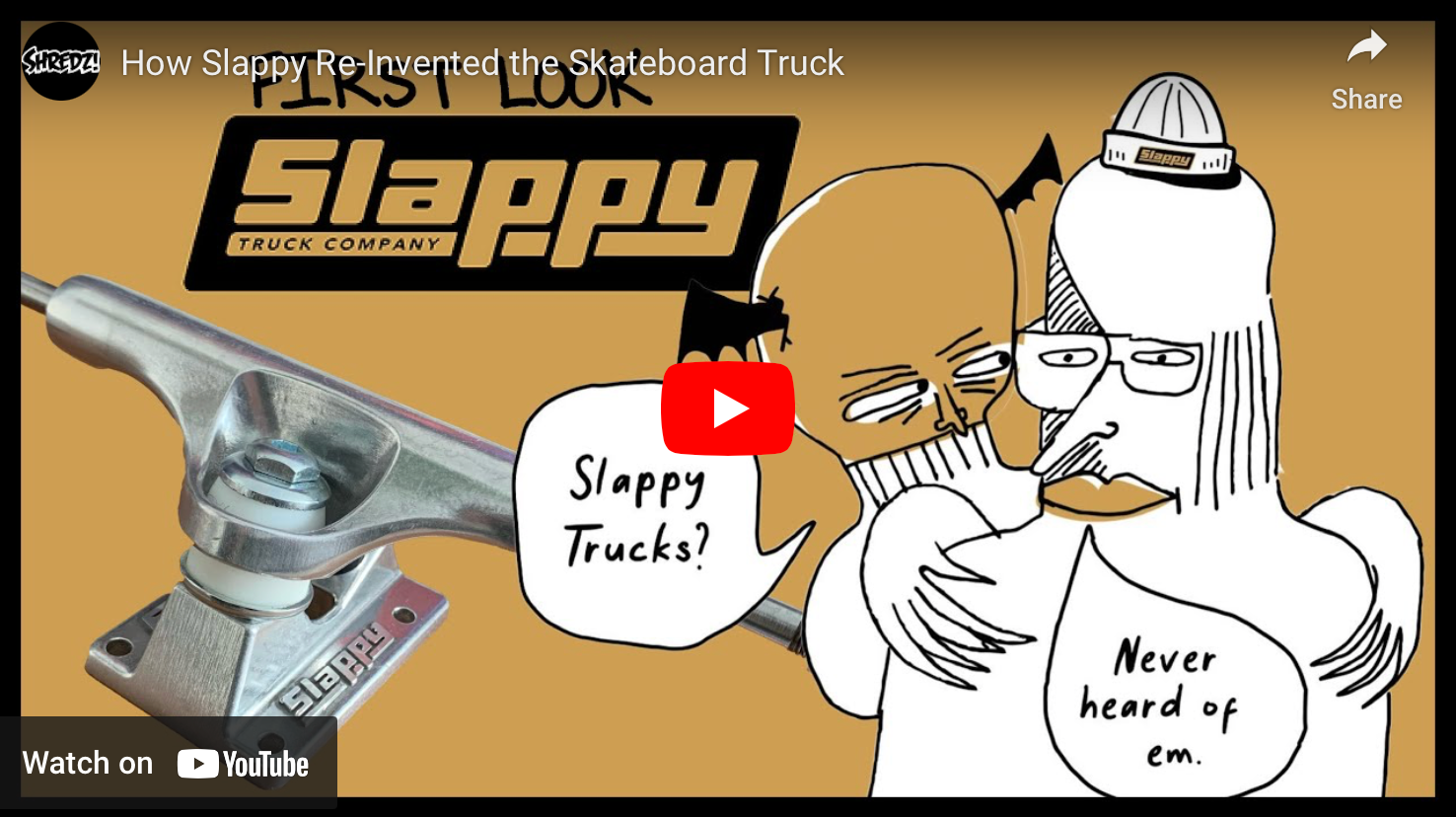 How Slappy ReInvented the Skateboard Truck Slappy Trucks