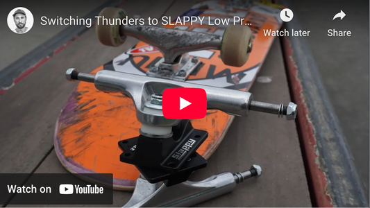 Switching Thunders to SLAPPY Low Profile