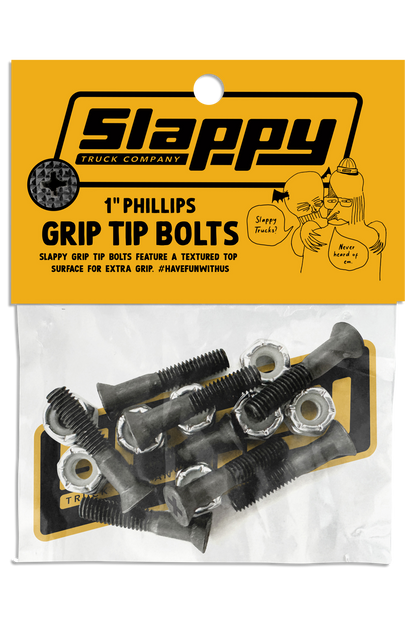 Slappy 1" Phillips Grip Tip Bolts (Single)