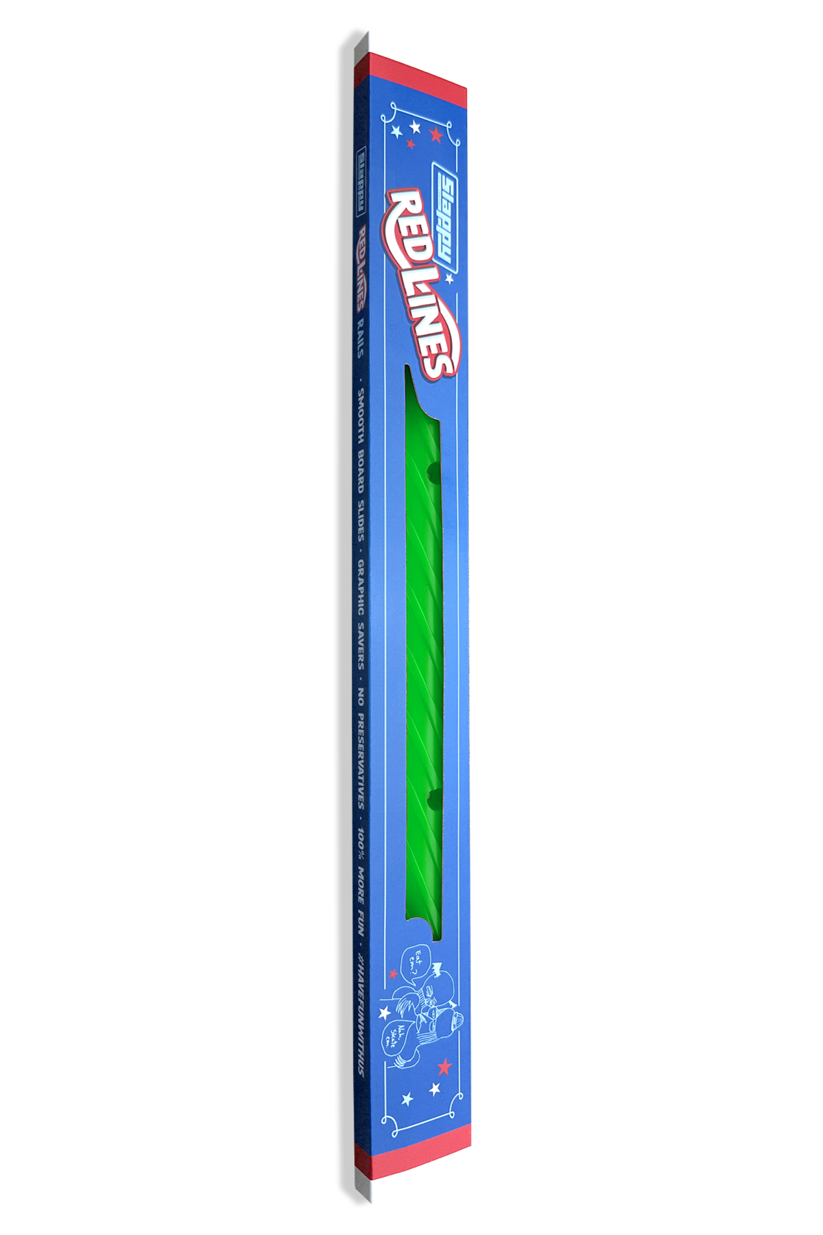 Green Apple Lines Rails