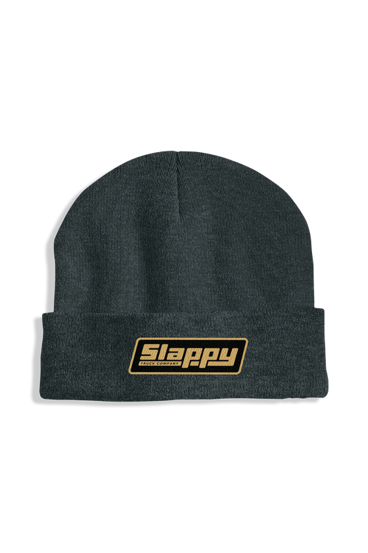 Og Logo Roll Up Beanie - Black