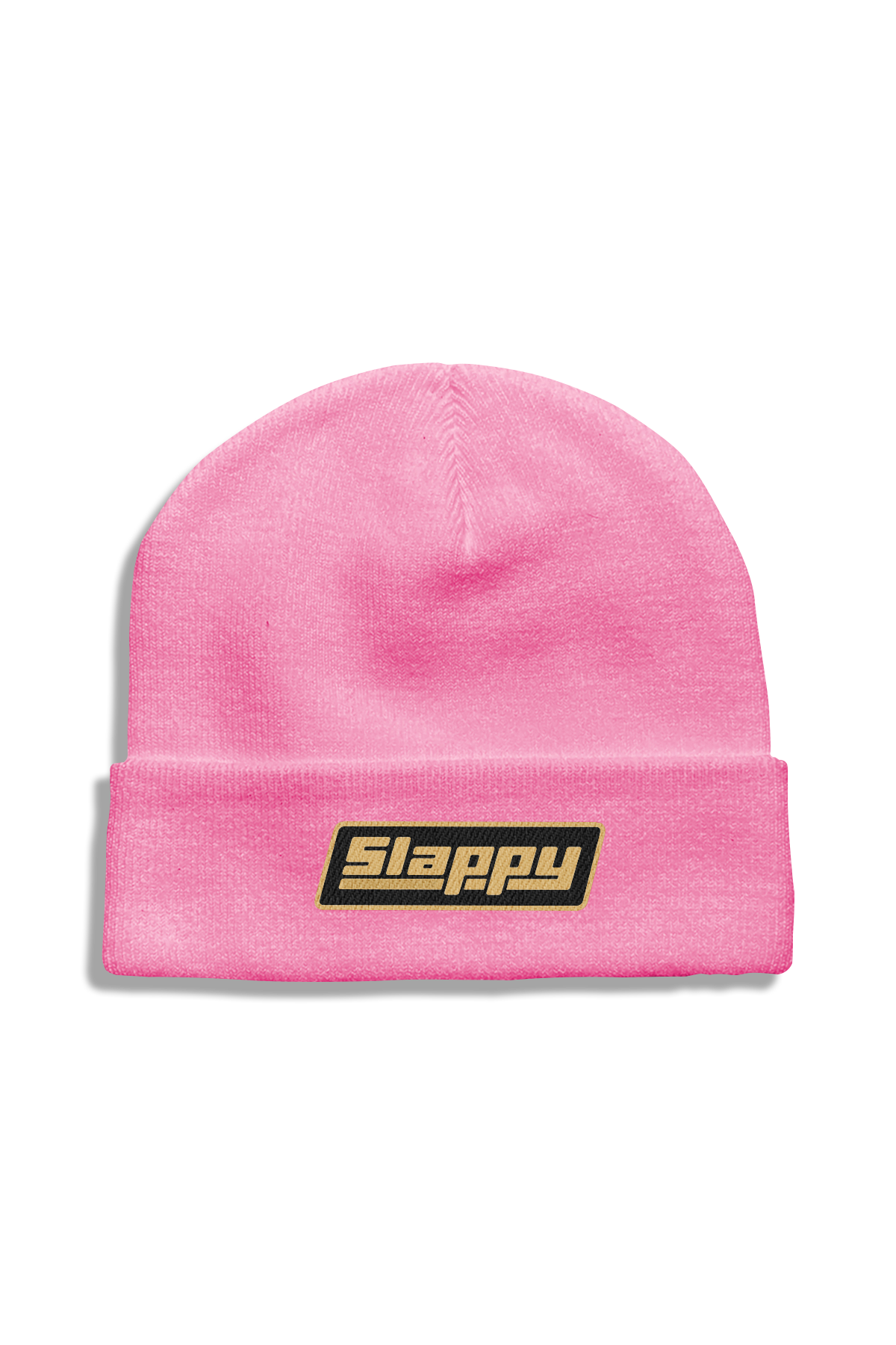 OG Logo Roll Up Beanie - Pink
