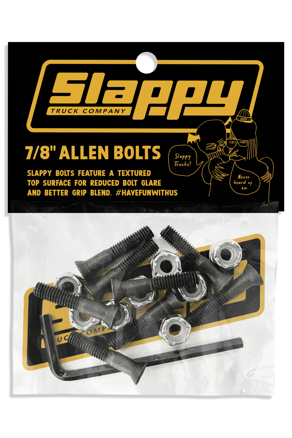 Slappy 7/8" Allen Bolts Single