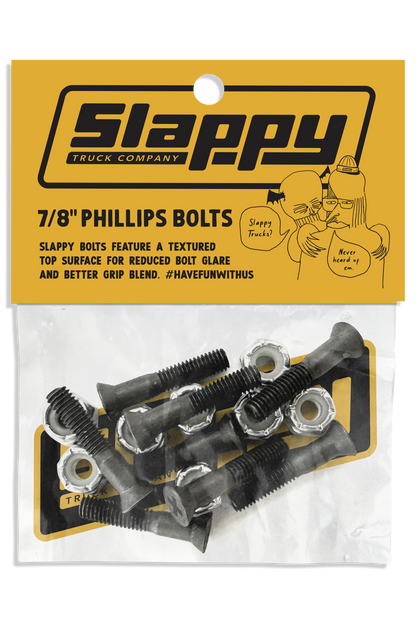 Slappy 7/8" Phillips Bolts