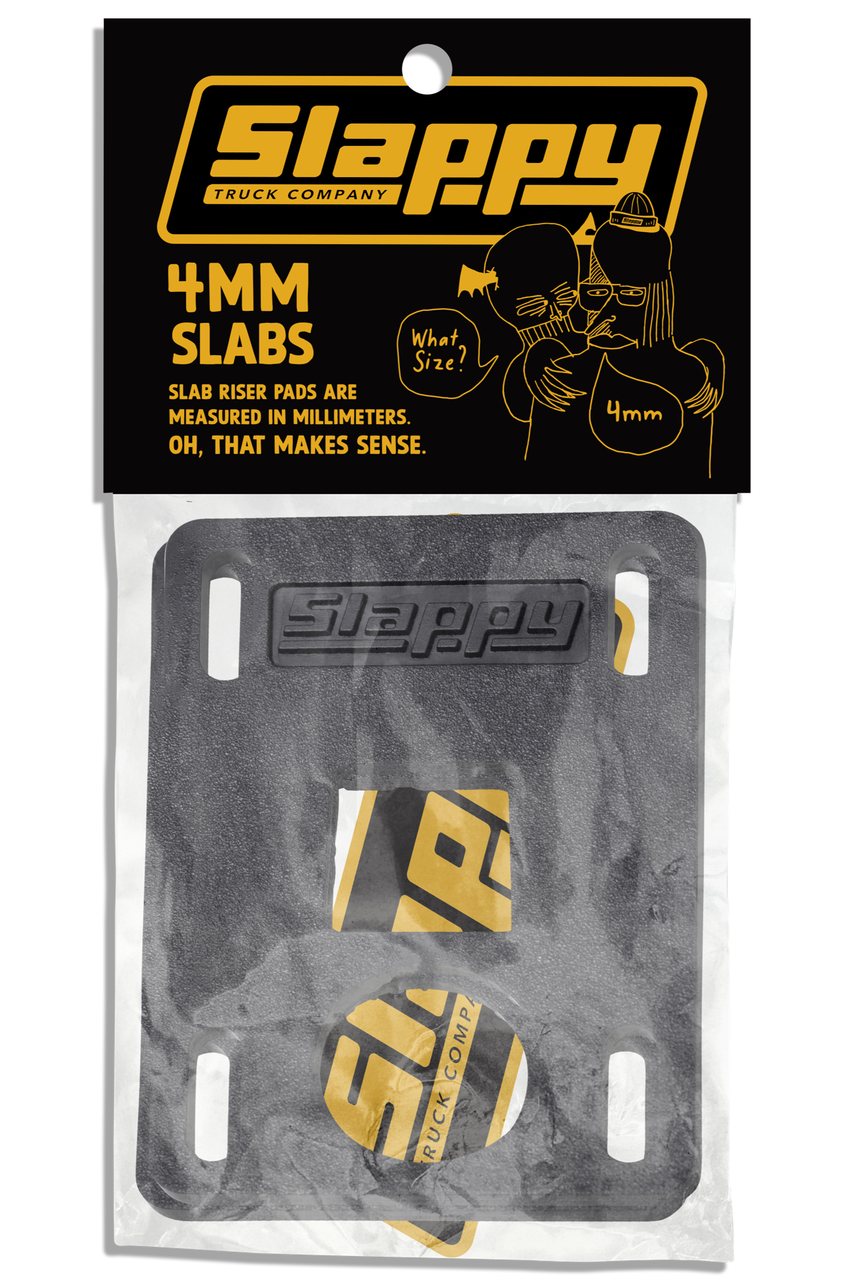 Slappy Slabs - 4mm Low Risers