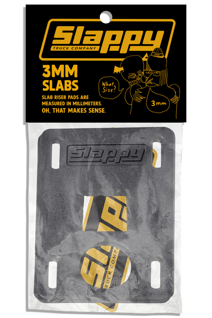 Slappy Slabs - 3mm Low Risers