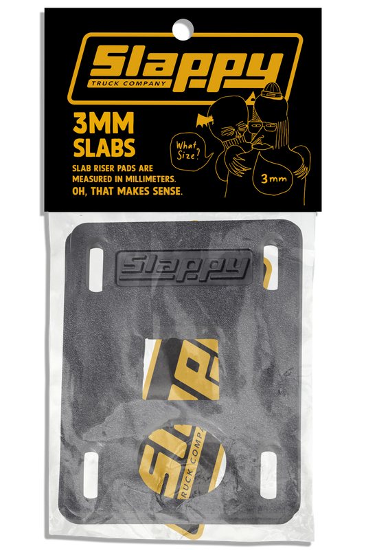 Slappy Slabs - 3mm Low Risers