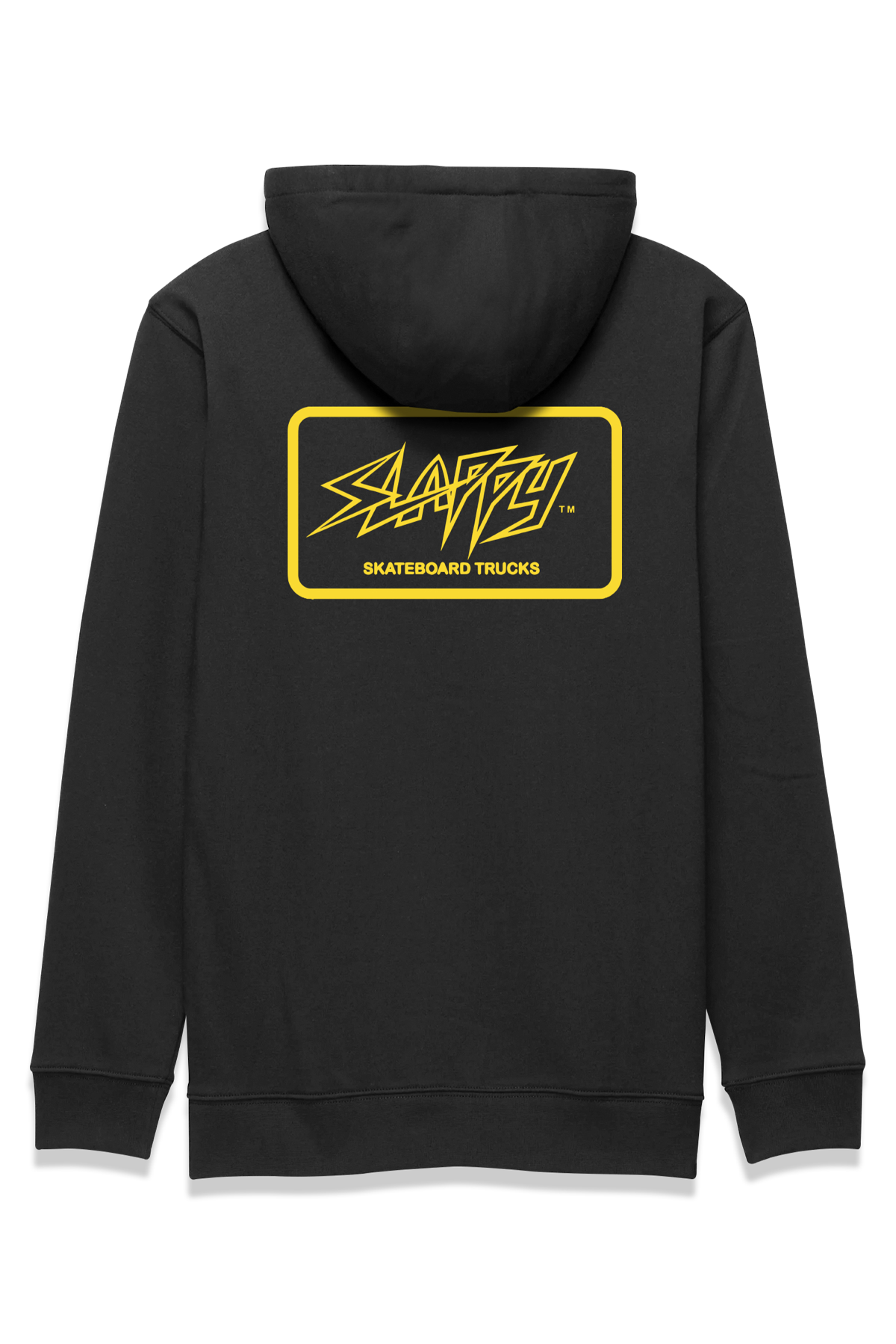 Throwback Zip Up Hoody - Black